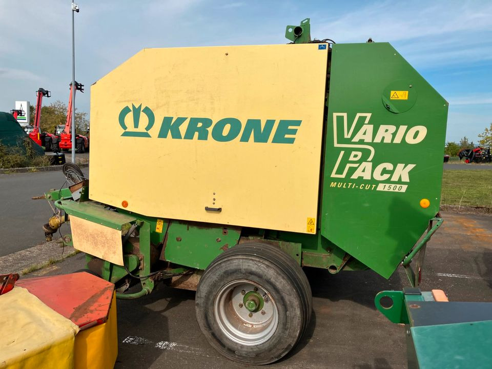 Krone Rundballenpresse VP 1500 MC Schneidwerk Netzbindung - Balirka za okrugle bale: slika 2 Krone Rundballenpresse VP 1500 MC Schneidwerk Netzbindung - Balirka za okrugle bale: slika 2
