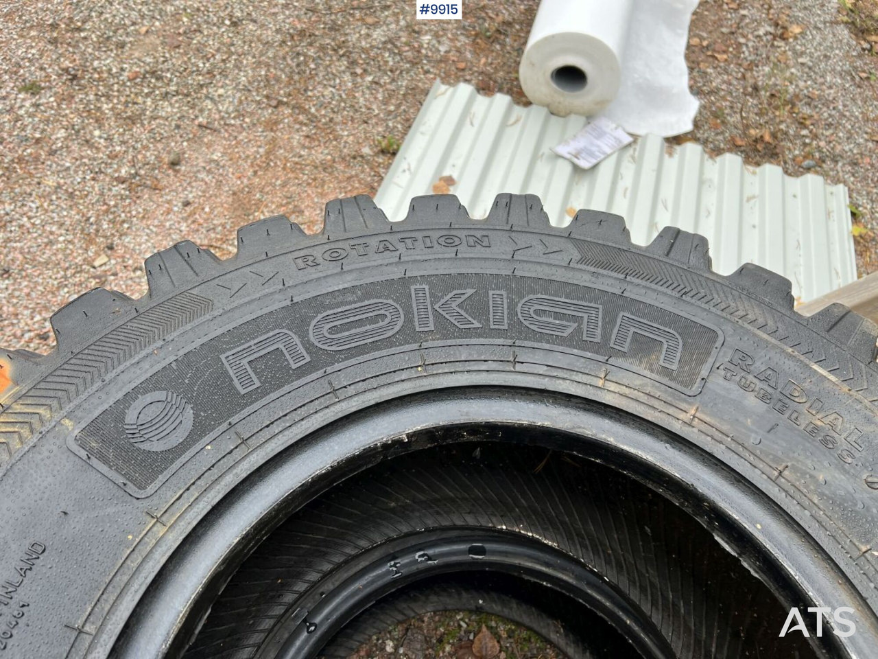 2 st NOKIAN 340/80R18 däck - Guma za Građevinska mašina: slika 4 2 st NOKIAN 340/80R18 däck - Guma za Građevinska mašina: slika 4