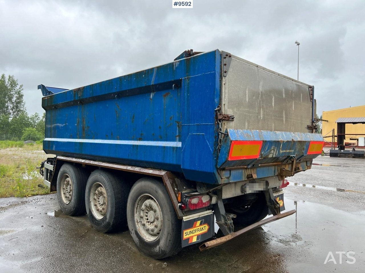 3-axle gravel trailer Alhu - Prikolica istovarivača: slika 3 3-axle gravel trailer Alhu - Prikolica istovarivača: slika 3