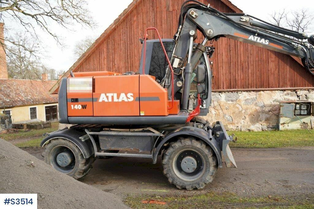 Atlas 140W Excavator - Bager točkaš: slika 3 Atlas 140W Excavator - Bager točkaš: slika 3