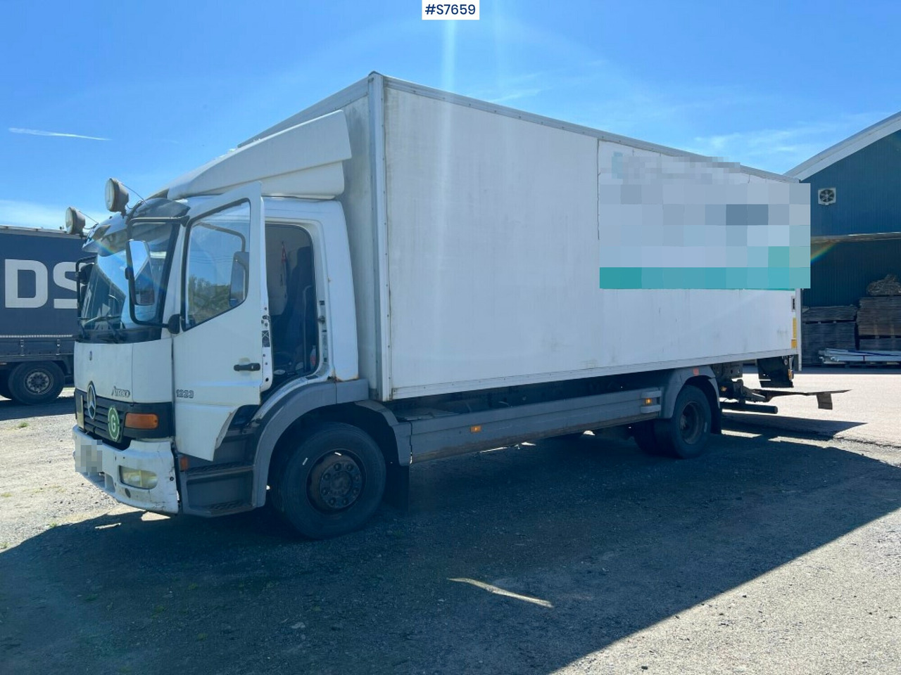 Box Truck Mercedes Benz Atego 1223, See videos - Kamion sa zatvorenim sandukom: slika 1 Box Truck Mercedes Benz Atego 1223, See videos - Kamion sa zatvorenim sandukom: slika 1