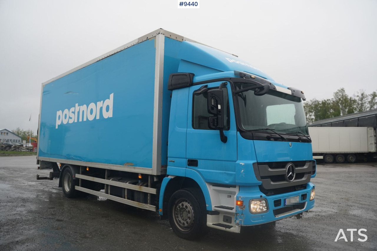 Box truck Mercedes Benz Actros (See Video) - Kamion sa zatvorenim sandukom: slika 2 Box truck Mercedes Benz Actros (See Video) - Kamion sa zatvorenim sandukom: slika 2