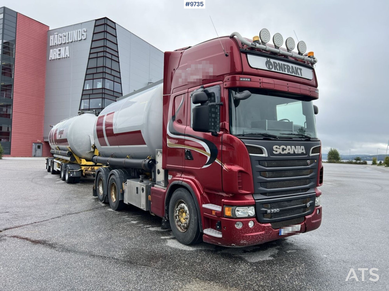 Bulk transport vehicle, Scania R730 with SITE AL-41-TPIK-4AK trailer - Kamion cisterna: slika 4 Bulk transport vehicle, Scania R730 with SITE AL-41-TPIK-4AK trailer - Kamion cisterna: slika 4