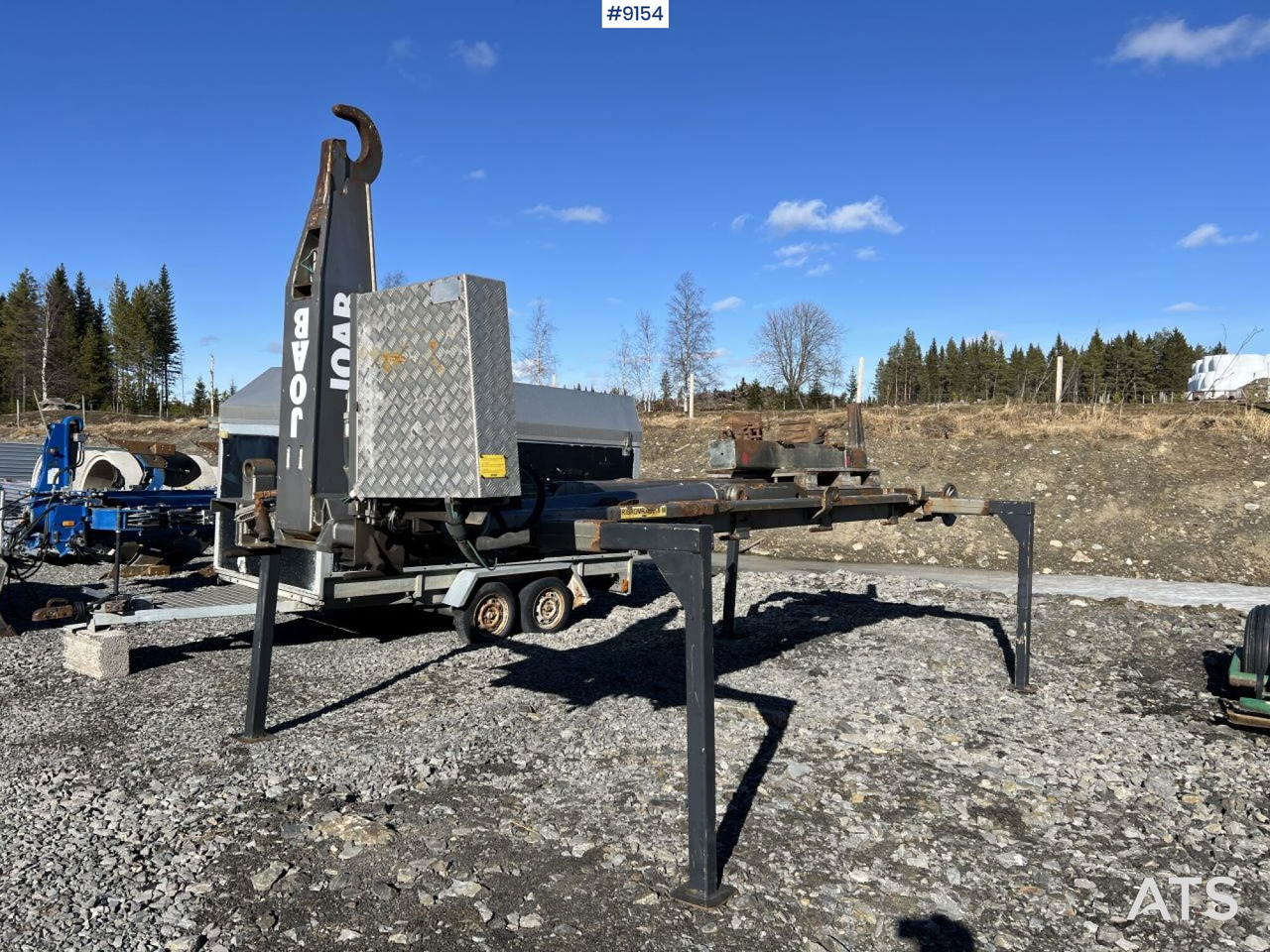 Cameleont frame with JOAB Hook - Sistem hidraulične kuke/ Utovaranja kontejnera: slika 2 Cameleont frame with JOAB Hook - Sistem hidraulične kuke/ Utovaranja kontejnera: slika 2