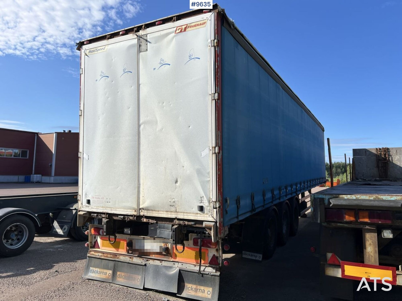 Chapel trailer Fruehauf SS136/P3S - Poluprikolica sa ceradom: slika 4 Chapel trailer Fruehauf SS136/P3S - Poluprikolica sa ceradom: slika 4