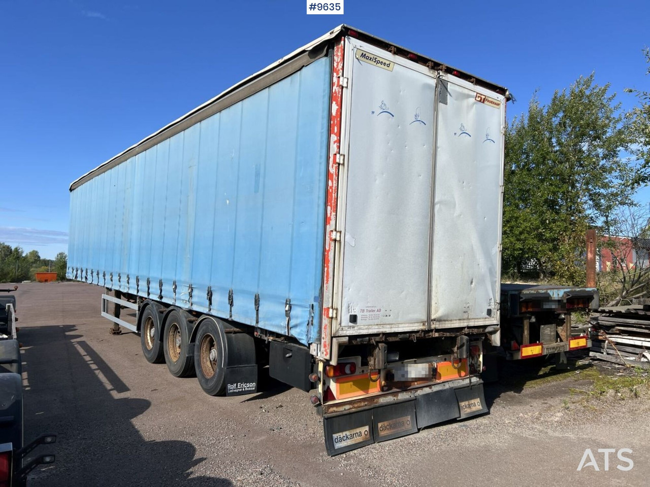 Chapel trailer Fruehauf SS136/P3S - Poluprikolica sa ceradom: slika 3 Chapel trailer Fruehauf SS136/P3S - Poluprikolica sa ceradom: slika 3