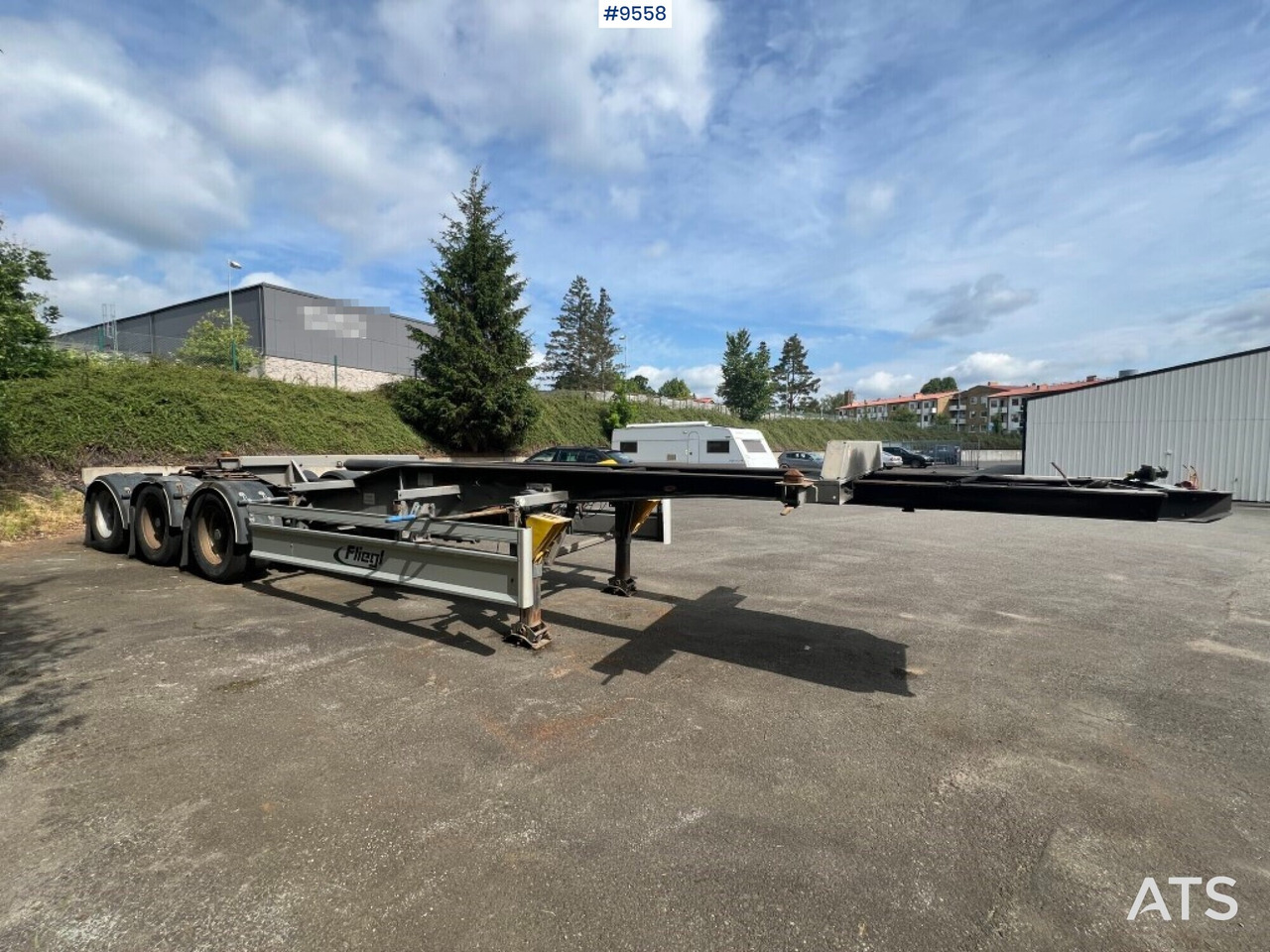 Container link - trailer Fliegl SDS 420 - Prikolica za prevoz kontejnera/ Prikolica sa promenjivim sandukom: slika 2 Container link - trailer Fliegl SDS 420 - Prikolica za prevoz kontejnera/ Prikolica sa promenjivim sandukom: slika 2