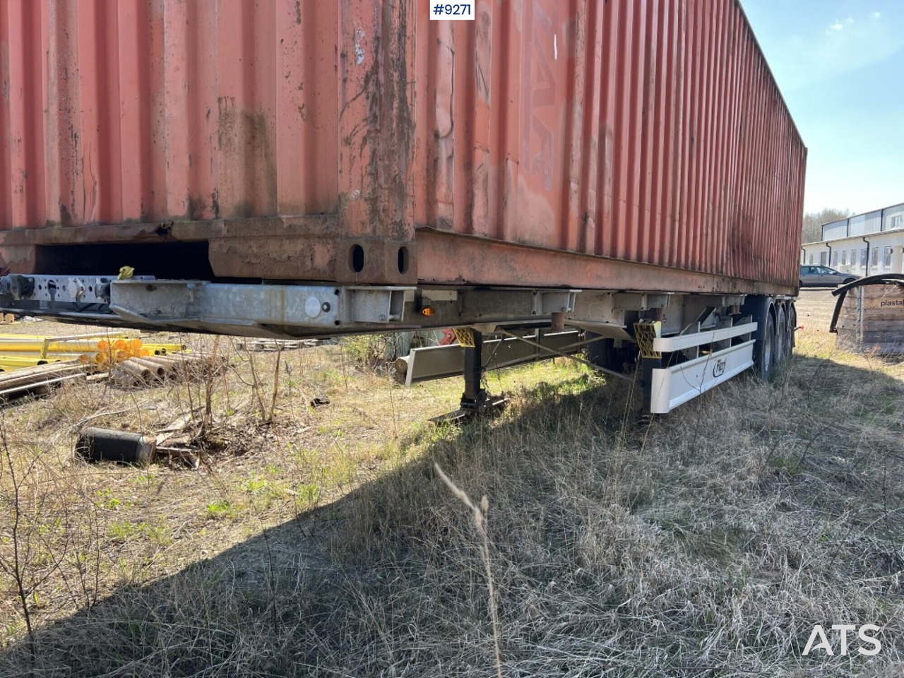 Container trailer- FLIEGL - Poluprikolica za prevoz kontejnera/ Poluprikolica sa promenjivim sandukom: slika 4 Container trailer- FLIEGL - Poluprikolica za prevoz kontejnera/ Poluprikolica sa promenjivim sandukom: slika 4