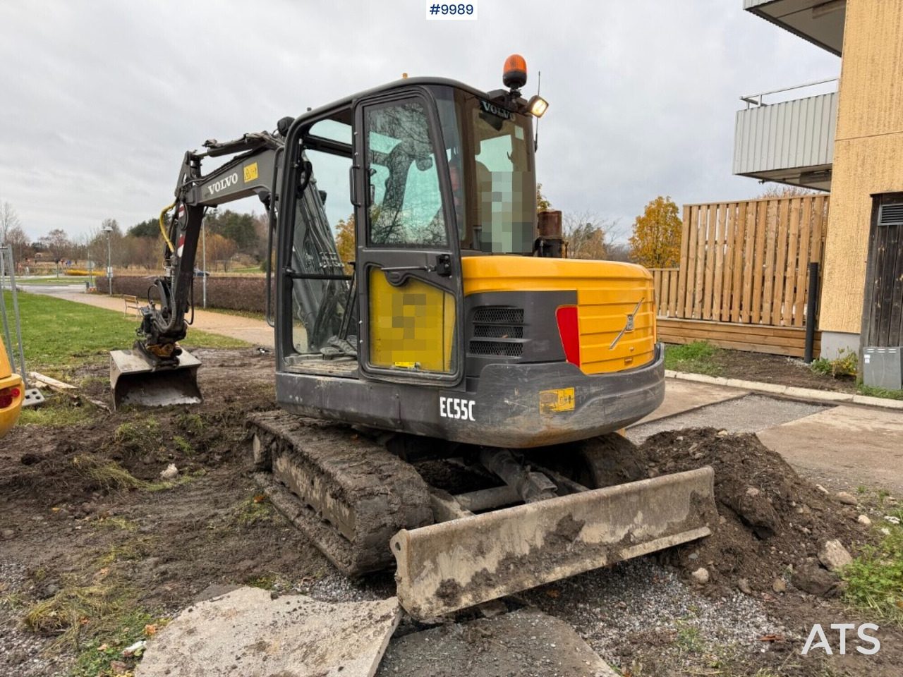 Crawler excavator Volvo EC55C with tiltrotator and buckets - Bager guseničar: slika 4 Crawler excavator Volvo EC55C with tiltrotator and buckets - Bager guseničar: slika 4