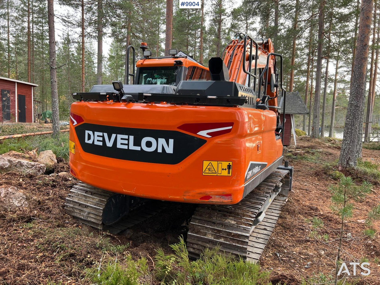 Bager guseničar Doosan DX140LC-7 Excavator with rotor and equipments: slika 7 Bager guseničar Doosan DX140LC-7 Excavator with rotor and equipments: slika 7