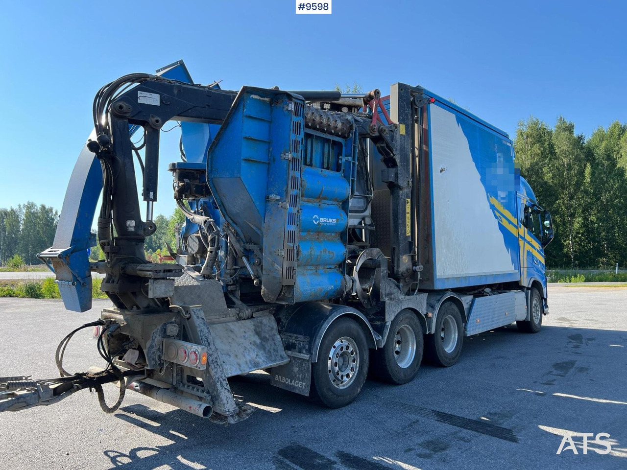 Volvo FH16 8*4 Bruks wood chipper - Druga mašina: slika 5 Volvo FH16 8*4 Bruks wood chipper - Druga mašina: slika 5