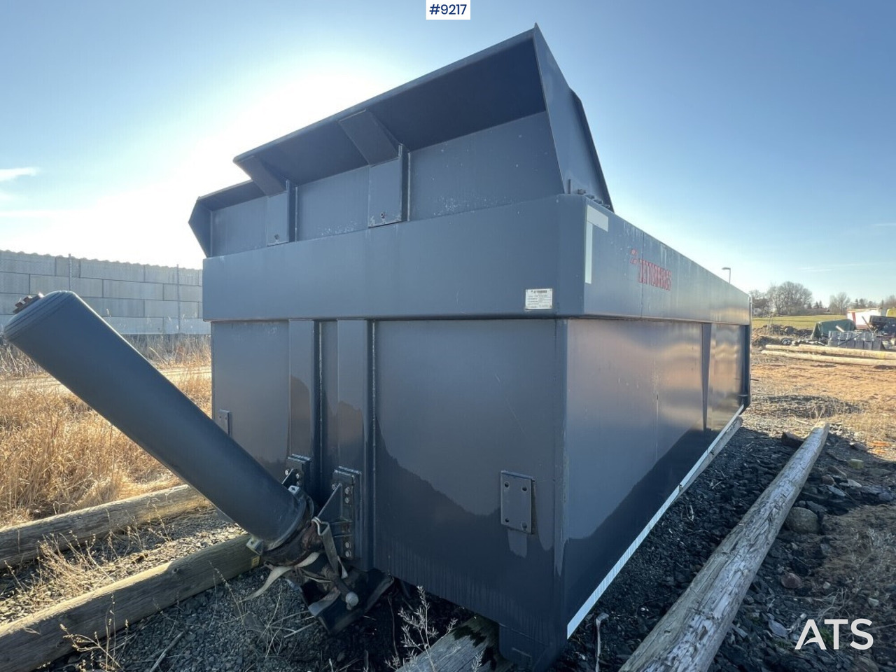 Promenjivo telo istovarivača Dumper flatbed - Zetterbergs - with tipping frame: slika 1