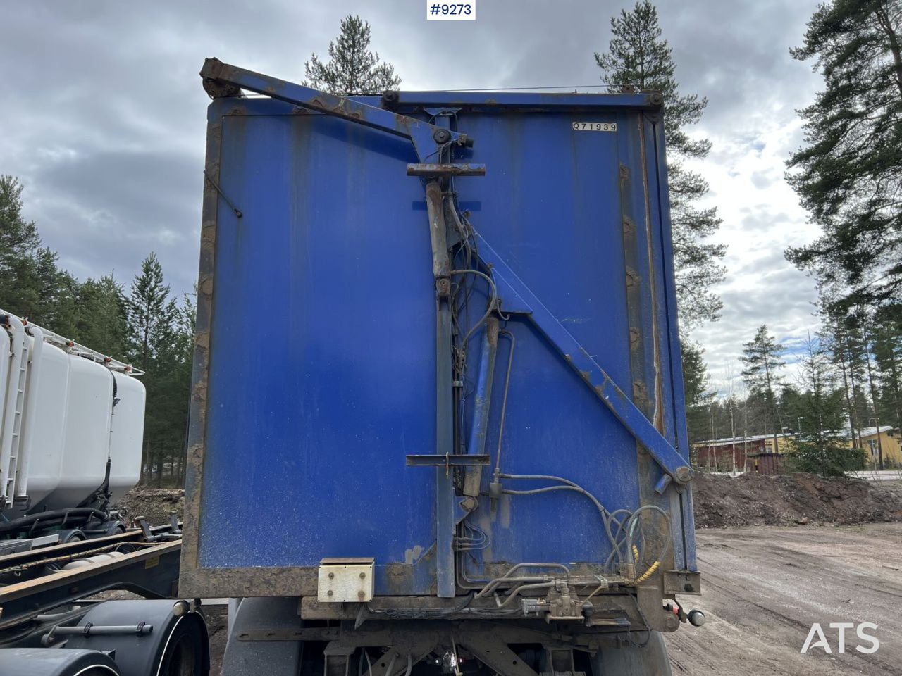 Prikolica sa zatvorenim sandukom EKSJÖVAGNEN FS 18-18 CHIPPER TRAILER: slika 20