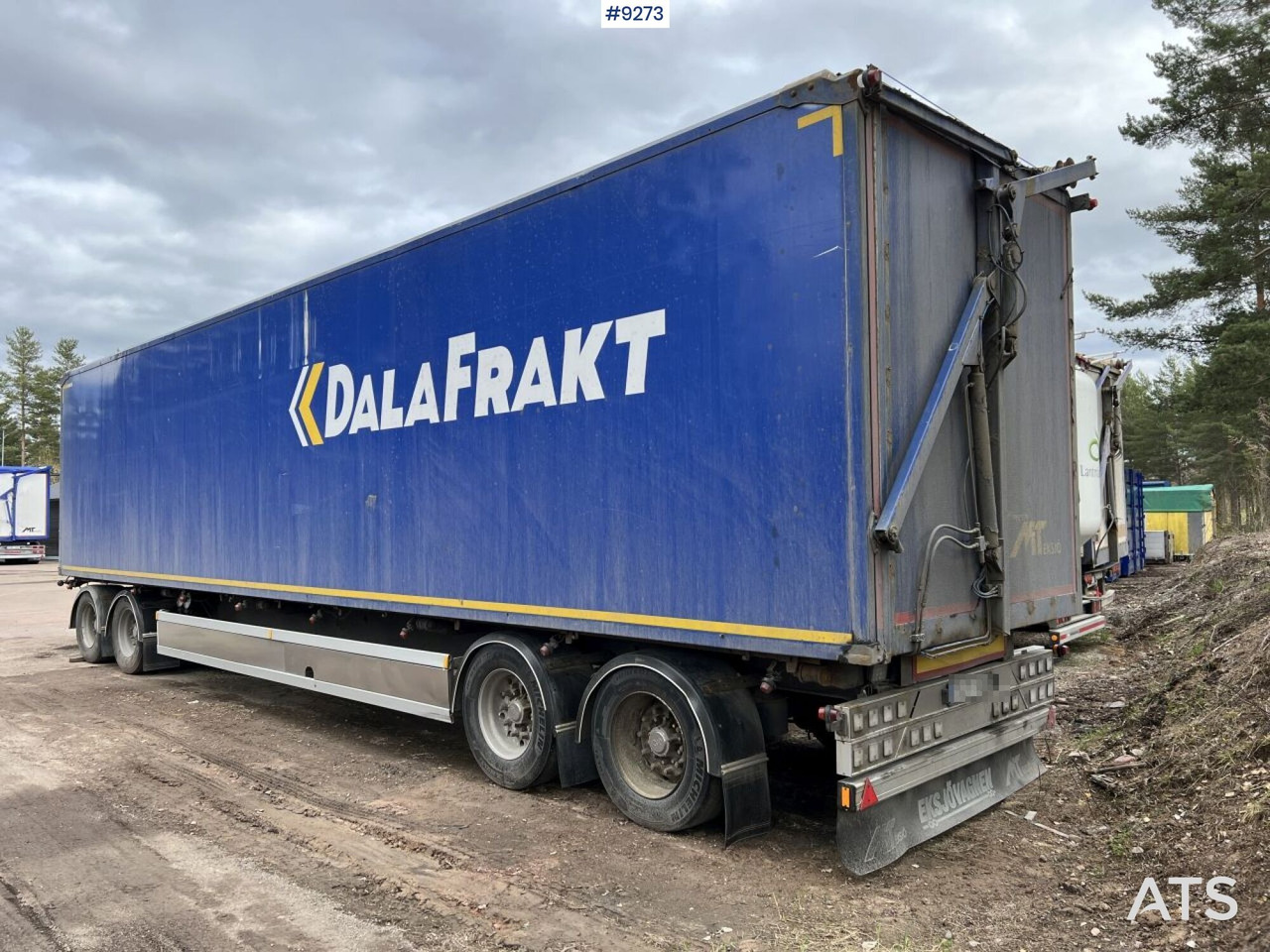 Prikolica sa zatvorenim sandukom EKSJÖVAGNEN FS 18-18 CHIPPER TRAILER: slika 11