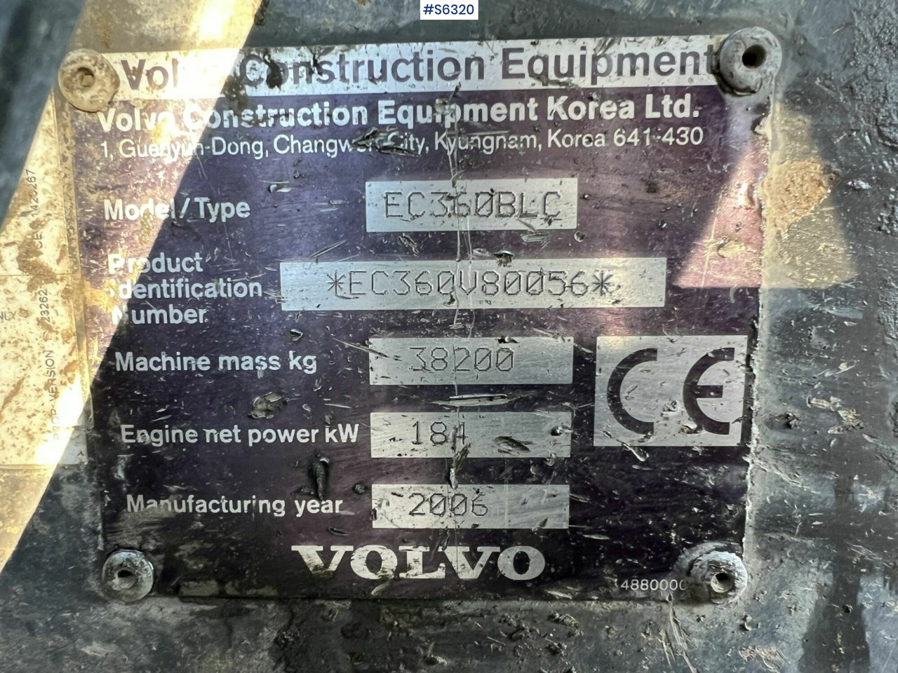 Bager EXCAVATOR VOLVO EC360 BLC, See video: slika 17 Bager EXCAVATOR VOLVO EC360 BLC, See video: slika 17