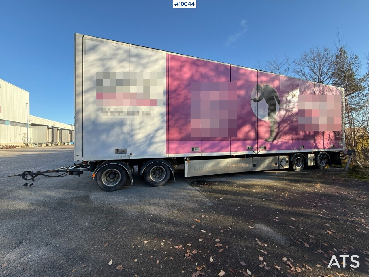 Ekeri S8-D cabinet trailer with opening side - Prikolica sa zatvorenim sandukom: slika 2 Ekeri S8-D cabinet trailer with opening side - Prikolica sa zatvorenim sandukom: slika 2