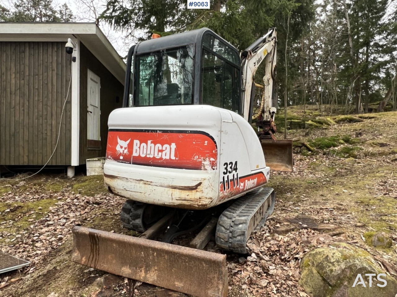 Excavator - Bobcat 334 (SEE VIDEO) - Mini bager: slika 2 Excavator - Bobcat 334 (SEE VIDEO) - Mini bager: slika 2