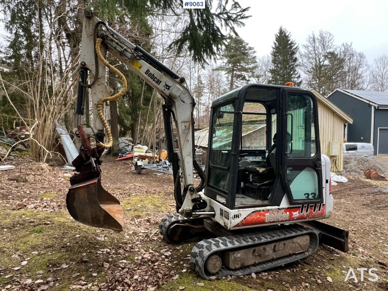 Excavator - Bobcat 334 (SEE VIDEO) - Mini bager: slika 1 Excavator - Bobcat 334 (SEE VIDEO) - Mini bager: slika 1