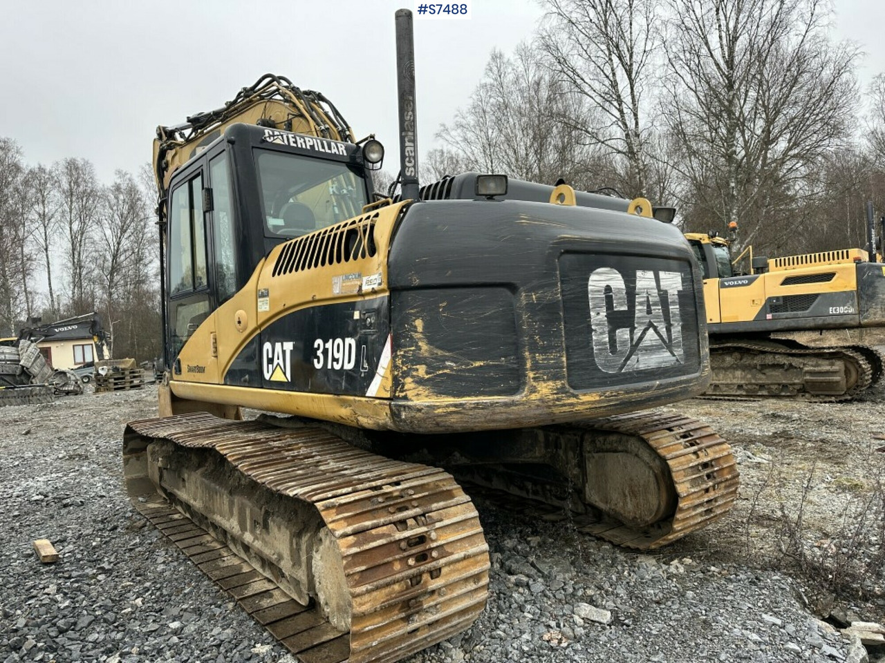 Excavator CAT 319D with rotor, digging system and gear - Bager guseničar: slika 3 Excavator CAT 319D with rotor, digging system and gear - Bager guseničar: slika 3