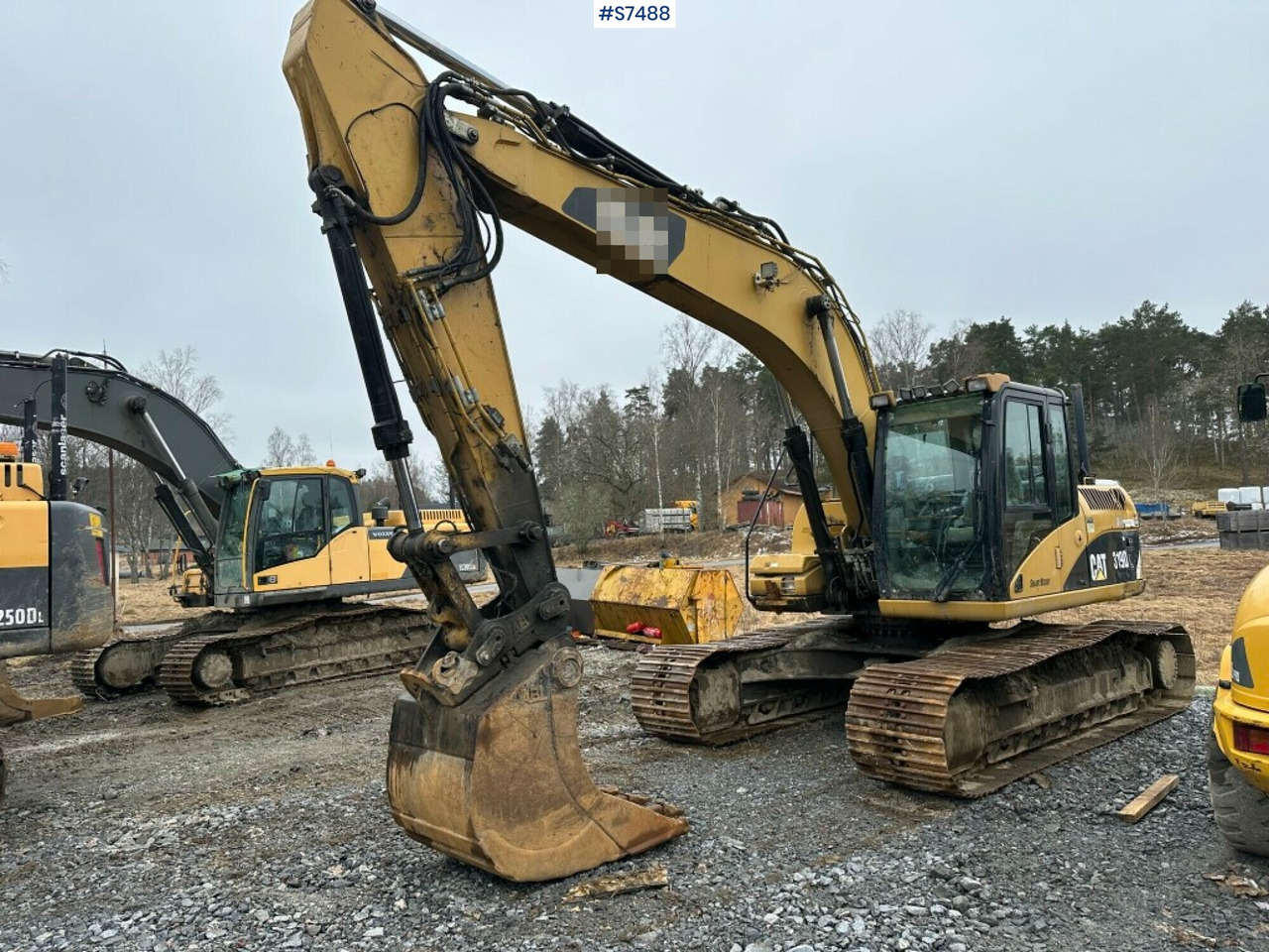 Excavator CAT 319D with rotor, digging system and gear - Bager guseničar: slika 1 Excavator CAT 319D with rotor, digging system and gear - Bager guseničar: slika 1