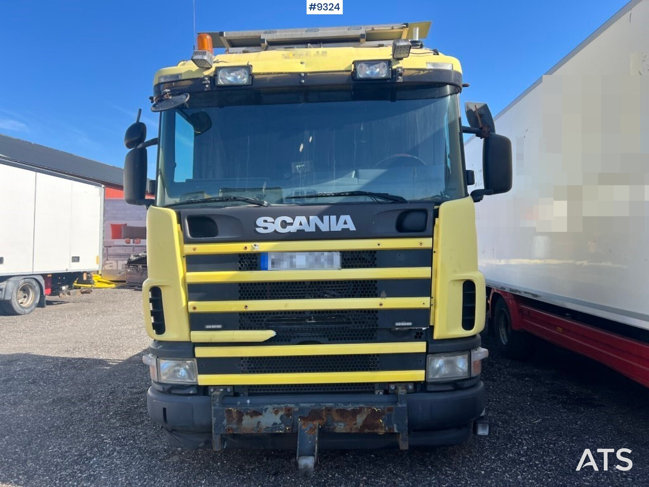 Flatbed truck Scania R124GB8X26NB420 - Kamion sa tovarnim sandukom: slika 2 Flatbed truck Scania R124GB8X26NB420 - Kamion sa tovarnim sandukom: slika 2