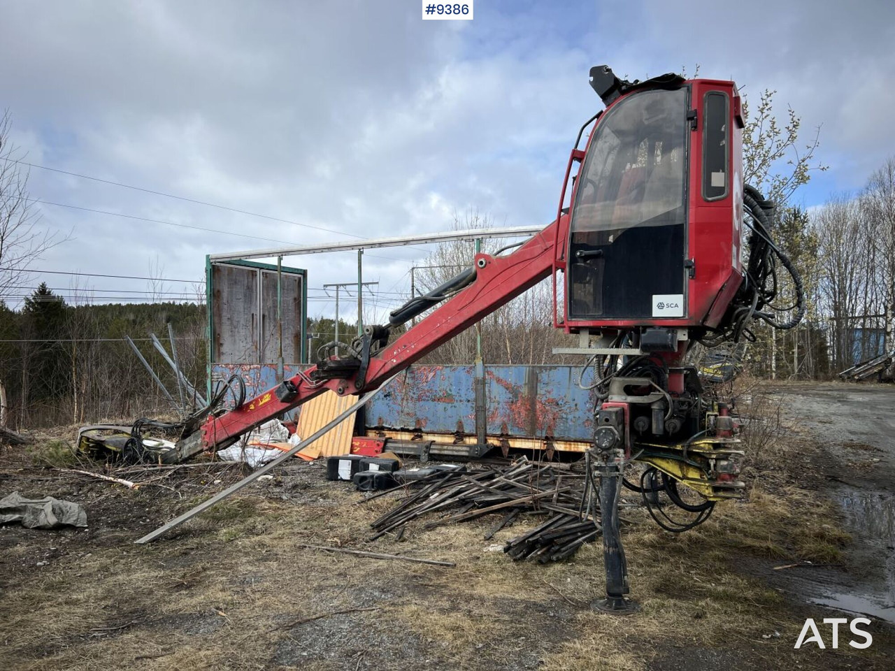 HIAB LOGLIFT F108 ST 96 Timber crane / logging crane - Kran za kamion: slika 1 HIAB LOGLIFT F108 ST 96 Timber crane / logging crane - Kran za kamion: slika 1