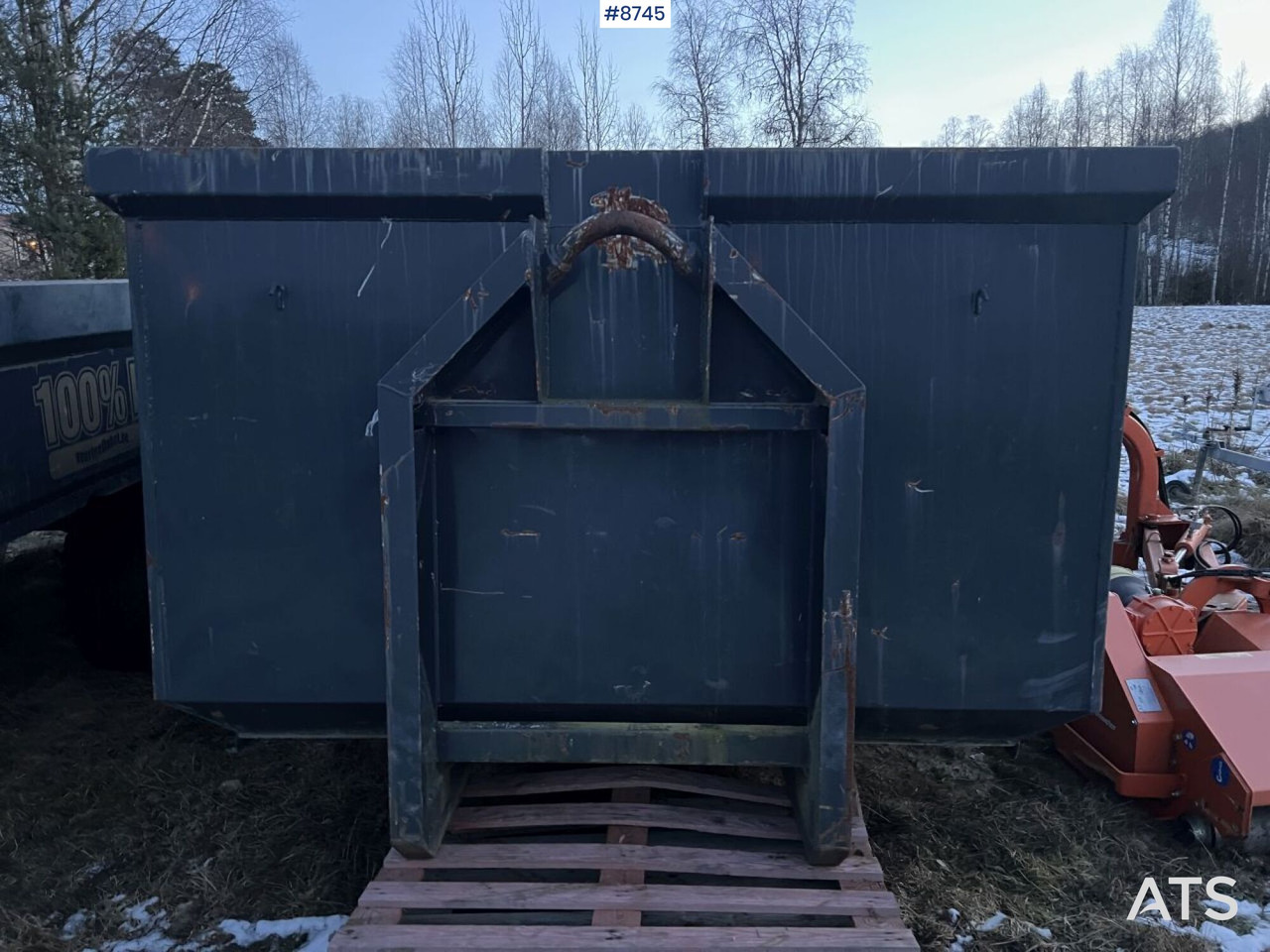Hardox load changer bed - Abrol kontejner: slika 5 Hardox load changer bed - Abrol kontejner: slika 5