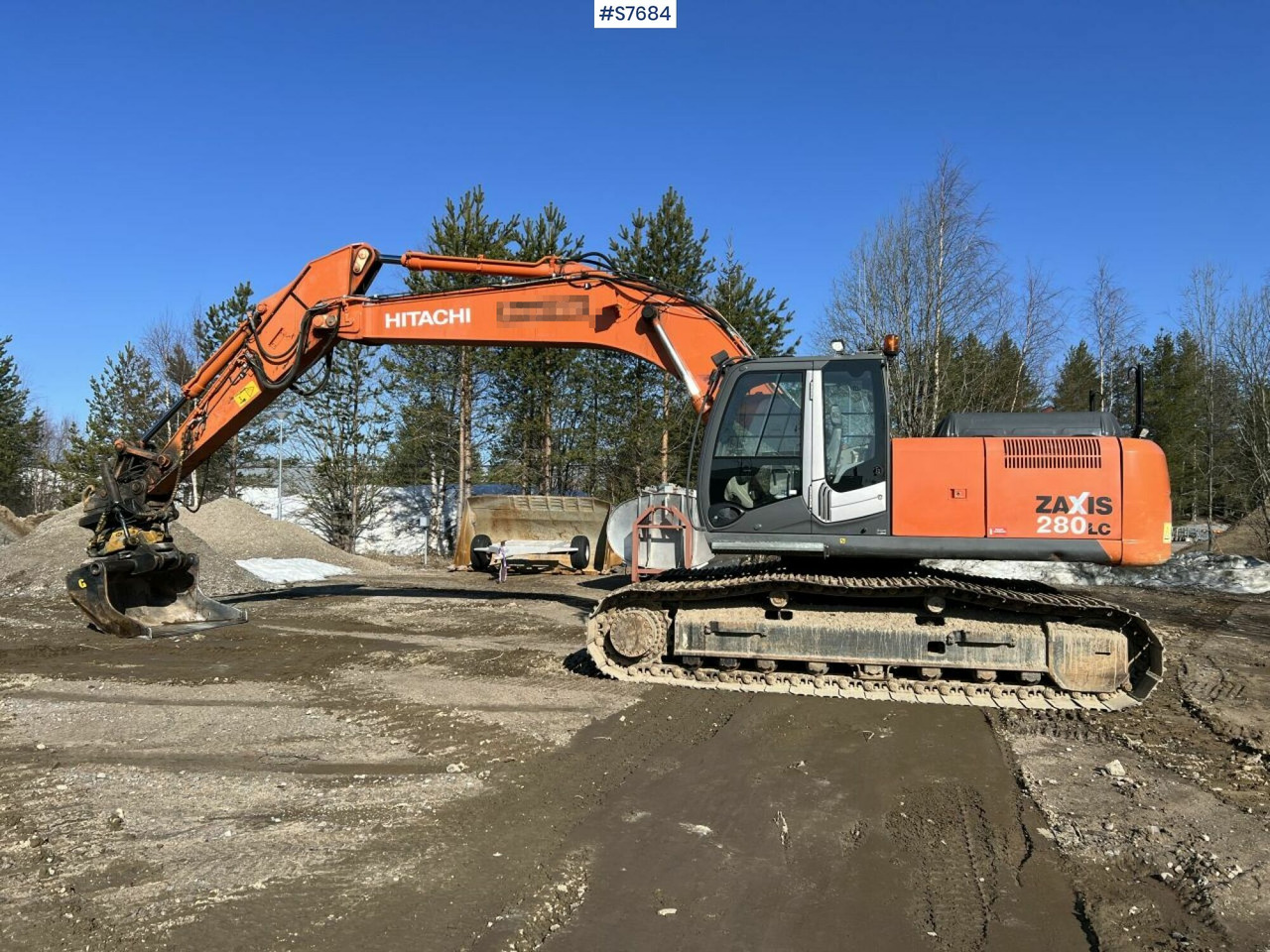 Hitachi ZX 280 LC-3 Excavator with gravel system - Bager: slika 1 Hitachi ZX 280 LC-3 Excavator with gravel system - Bager: slika 1