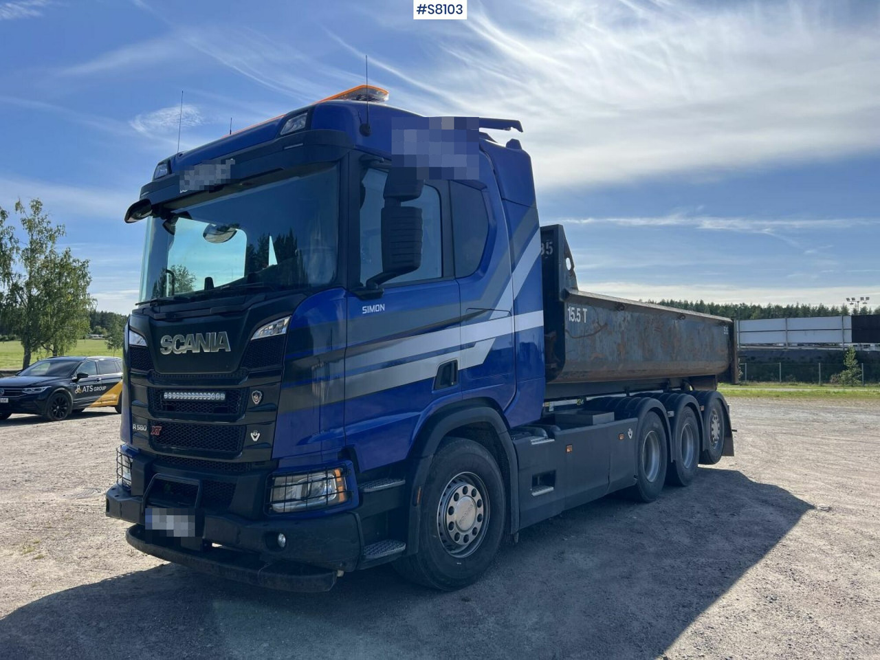 Hook truck, Scania R580, Joab L27 Hook - Kamion sa hidrauličnom kukom: slika 1 Hook truck, Scania R580, Joab L27 Hook - Kamion sa hidrauličnom kukom: slika 1