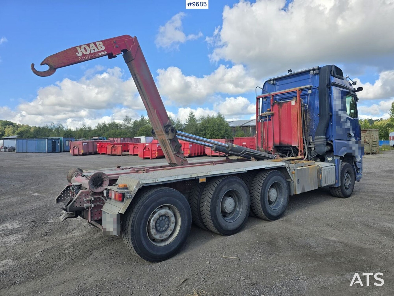Hooklift Truck Mercedes Arocs 24 T 8x4 - Kamion sa hidrauličnom kukom: slika 4 Hooklift Truck Mercedes Arocs 24 T 8x4 - Kamion sa hidrauličnom kukom: slika 4