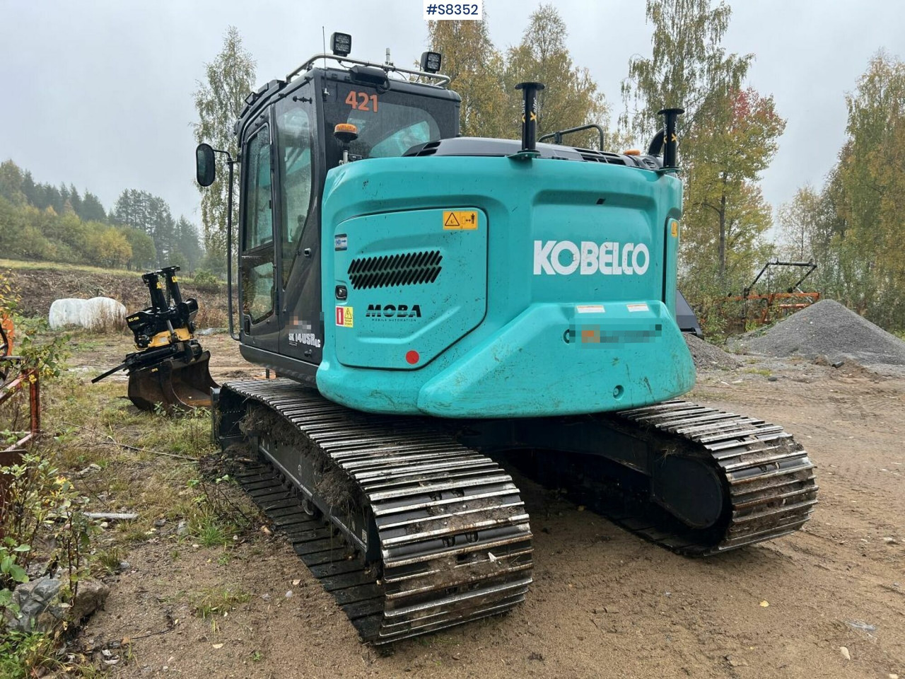 KOBELCO SK140 SRLC-7 with Trejon Cutting unit and Engcon tiltrotator (SEE VIDEO) - Bager guseničar: slika 3 KOBELCO SK140 SRLC-7 with Trejon Cutting unit and Engcon tiltrotator (SEE VIDEO) - Bager guseničar: slika 3
