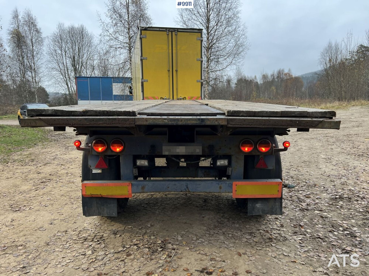 KRONE AZW 20E Container trailer with interchangeable body - Plato prikolica: slika 5 KRONE AZW 20E Container trailer with interchangeable body - Plato prikolica: slika 5