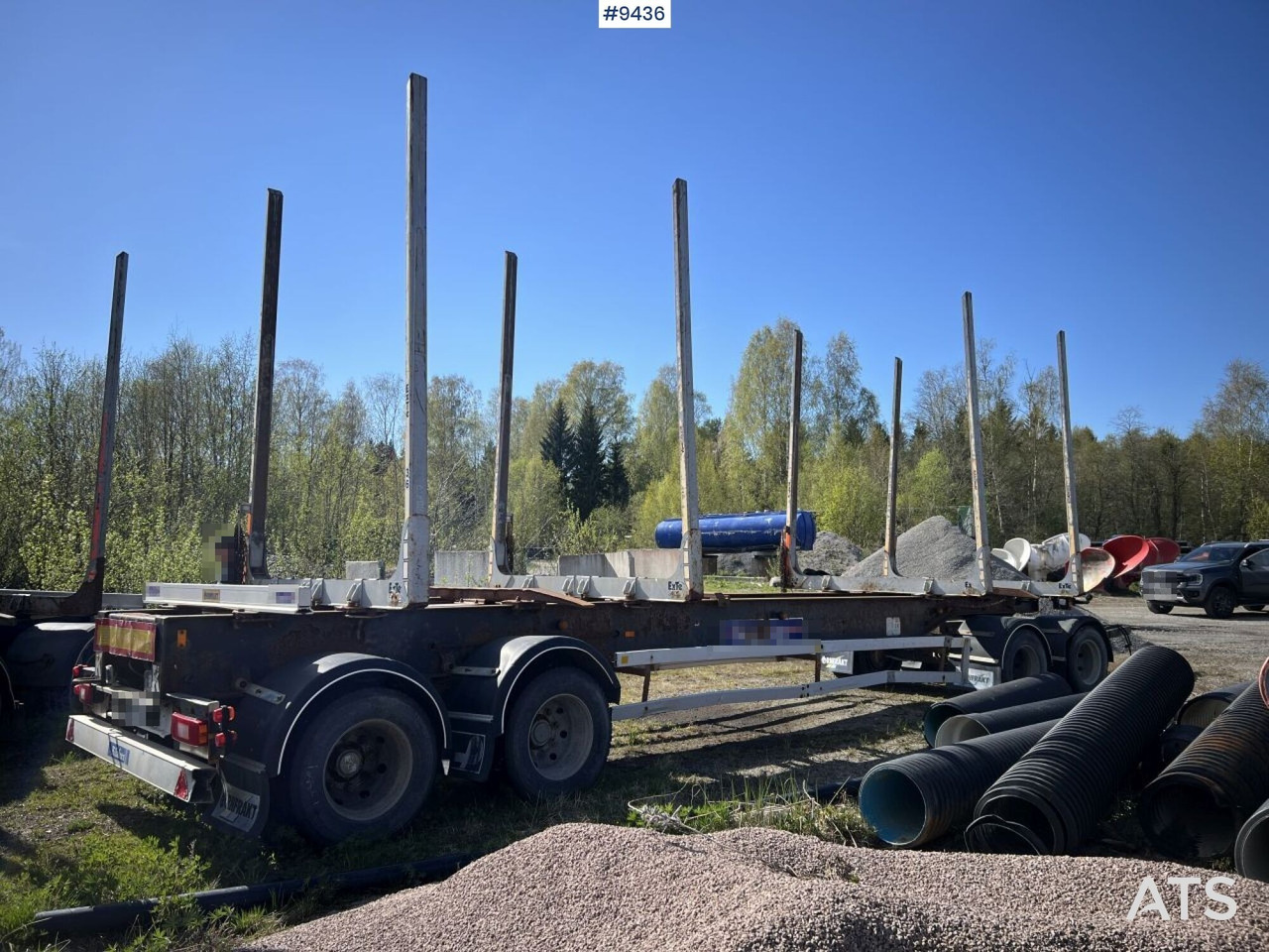 Kilafors SBB4A Logging trailer - Prikolica šticarka: slika 2 Kilafors SBB4A Logging trailer - Prikolica šticarka: slika 2
