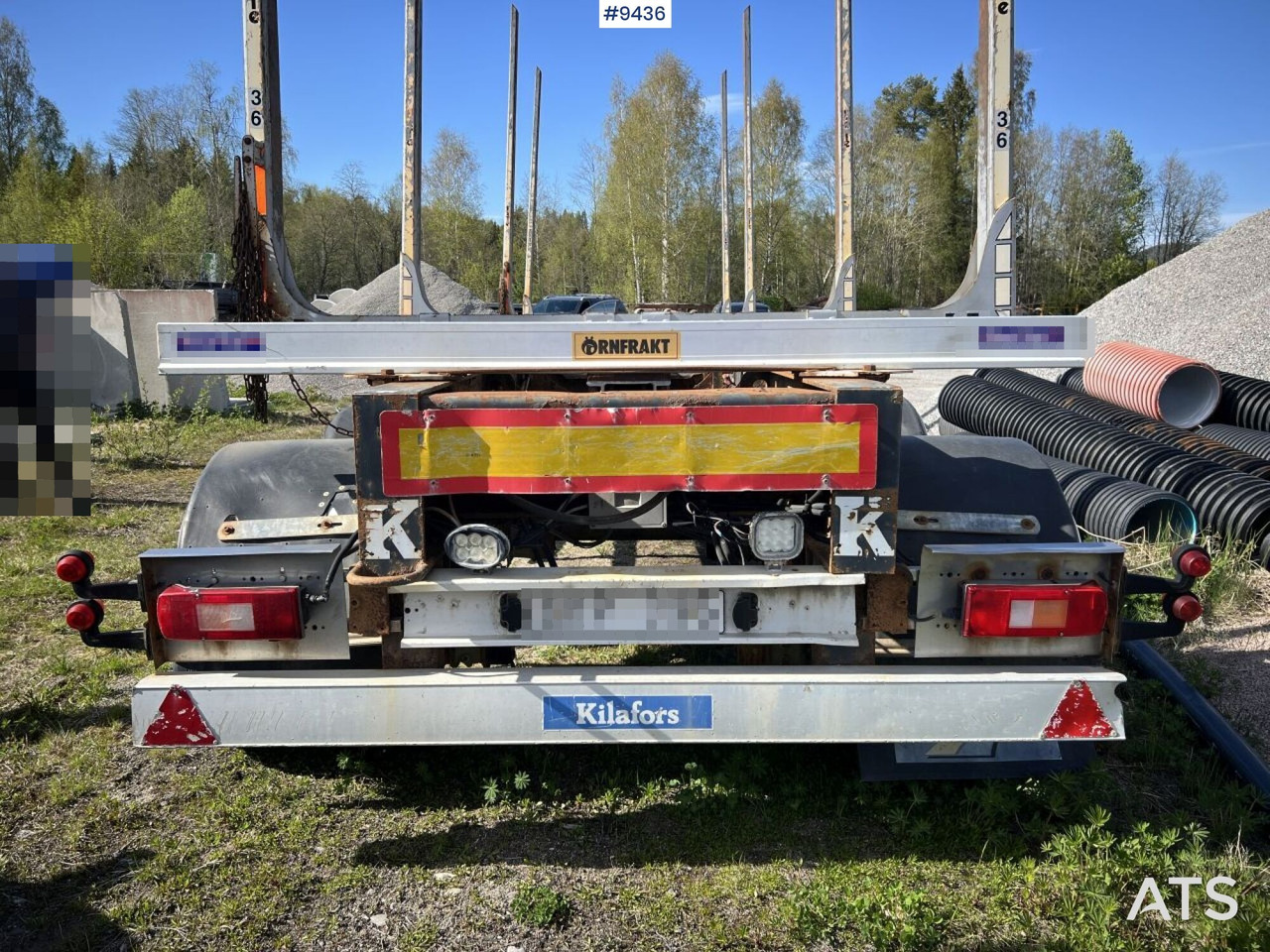 Kilafors SBB4A Logging trailer - Prikolica šticarka: slika 3 Kilafors SBB4A Logging trailer - Prikolica šticarka: slika 3