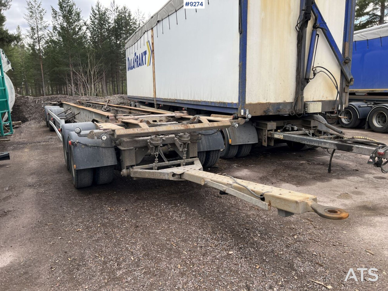 Kilafors Swap body trailer - Prikolica sa golom šasijom: slika 4 Kilafors Swap body trailer - Prikolica sa golom šasijom: slika 4