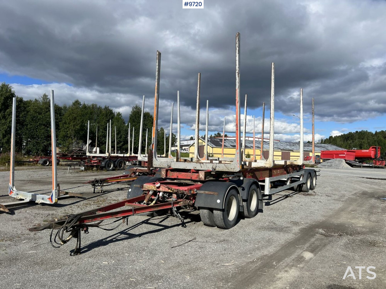 Kilafors Timber Trailer - Prikolica šticarka: slika 1 Kilafors Timber Trailer - Prikolica šticarka: slika 1