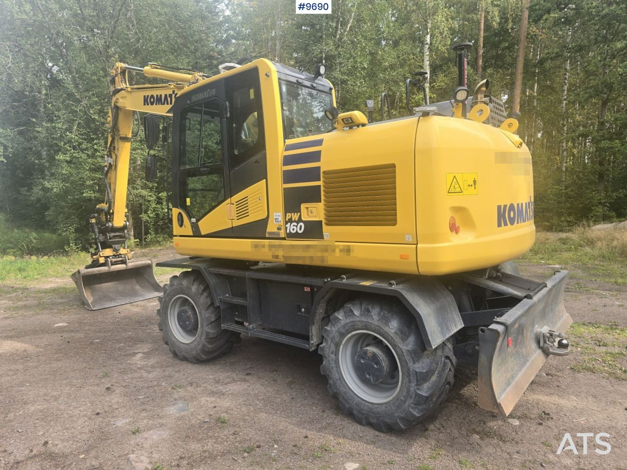 Komatsu PW160-11 with machine control - Bager točkaš: slika 3 Komatsu PW160-11 with machine control - Bager točkaš: slika 3