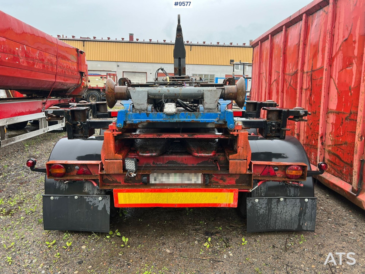 Link trailer PARATOR with swap body - Sistem hidraulične kuke/ Utovaranja kontejnera, Prikolica: slika 4 Link trailer PARATOR with swap body - Sistem hidraulične kuke/ Utovaranja kontejnera, Prikolica: slika 4