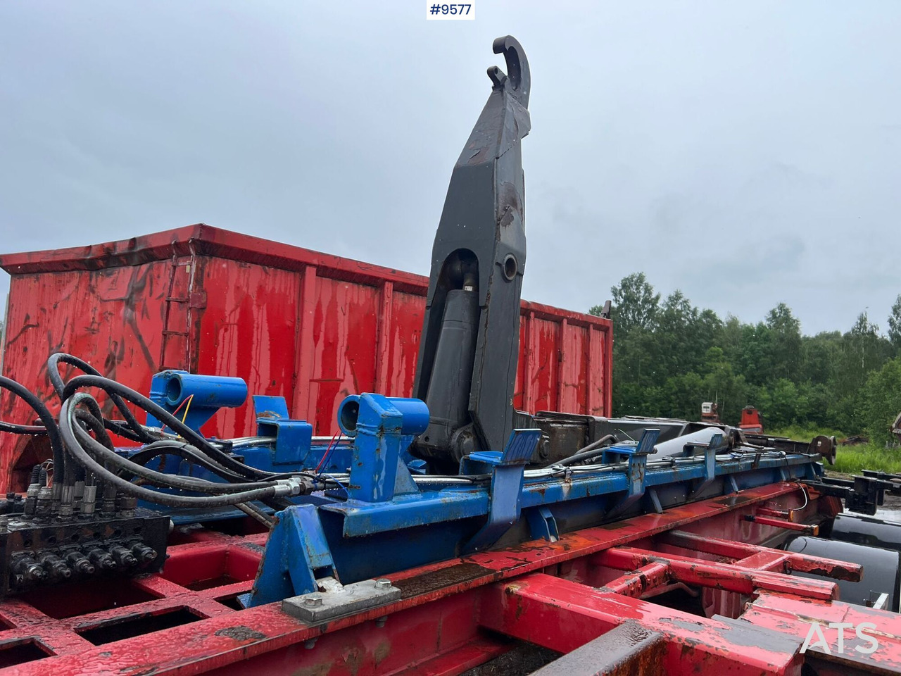 Link trailer PARATOR with swap body - Sistem hidraulične kuke/ Utovaranja kontejnera, Prikolica: slika 2 Link trailer PARATOR with swap body - Sistem hidraulične kuke/ Utovaranja kontejnera, Prikolica: slika 2