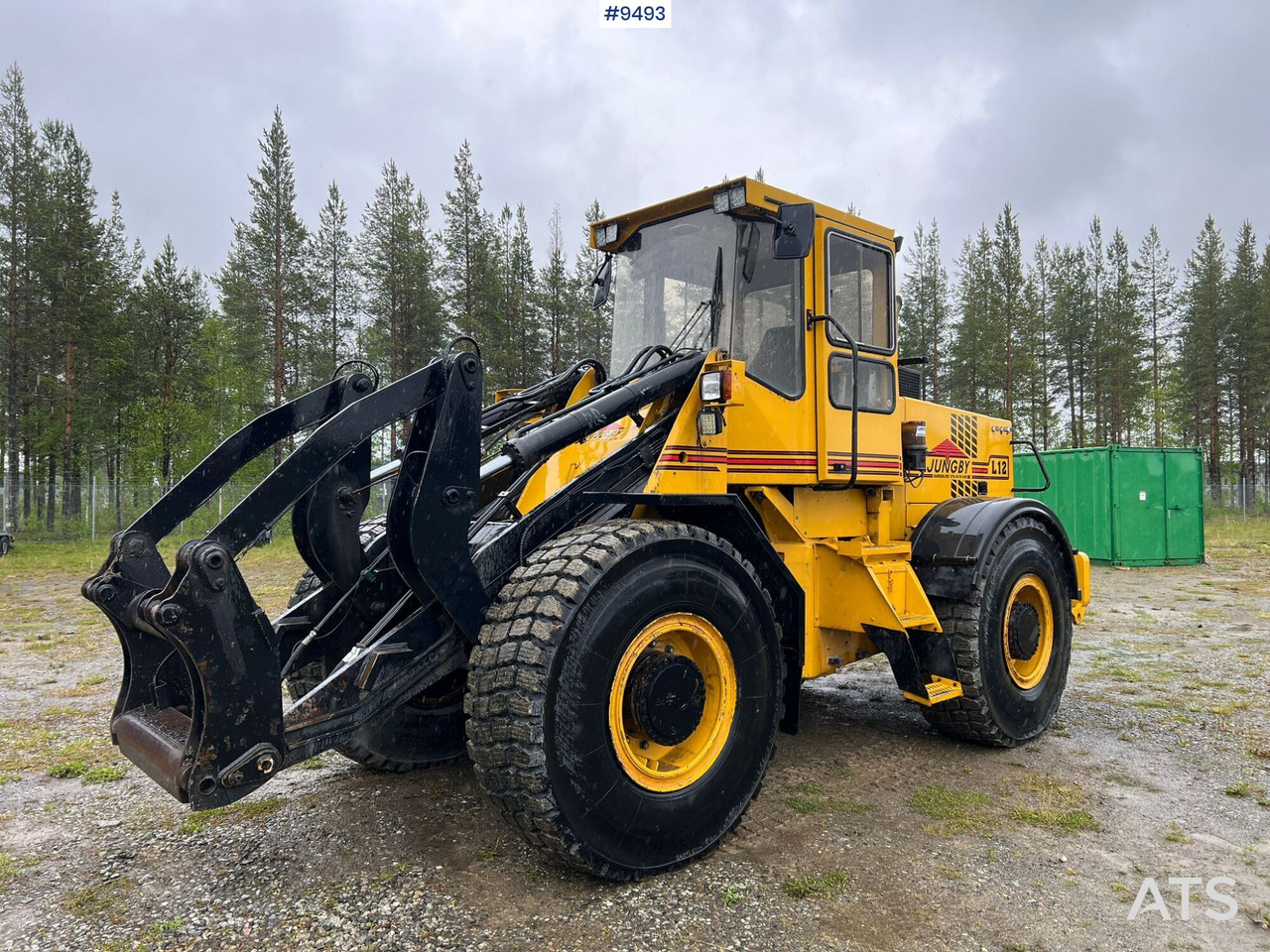 Ljungby L14 Wheel loader (VIDEO) - Utovarivač točkaš: slika 1 Ljungby L14 Wheel loader (VIDEO) - Utovarivač točkaš: slika 1