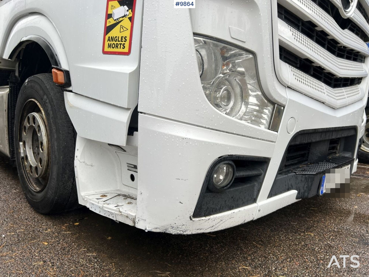 Kamion sa zatvorenim sandukom MERCEDES-BENZ ACTROS 963-0-A Box truck with tail lift: slika 19
