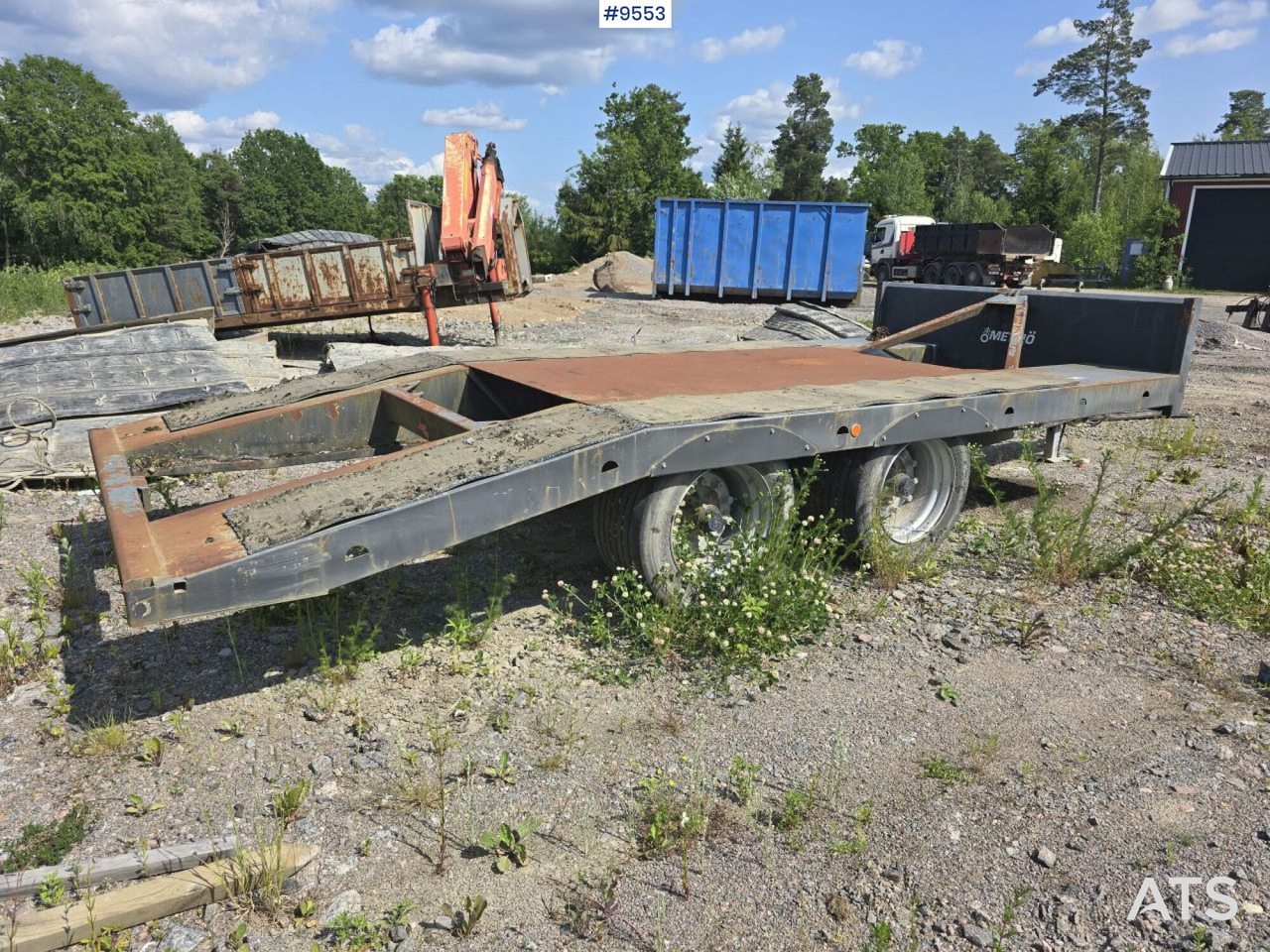 Machine trailer Metsjö - Prikolica za prevoz automobila: slika 4 Machine trailer Metsjö - Prikolica za prevoz automobila: slika 4