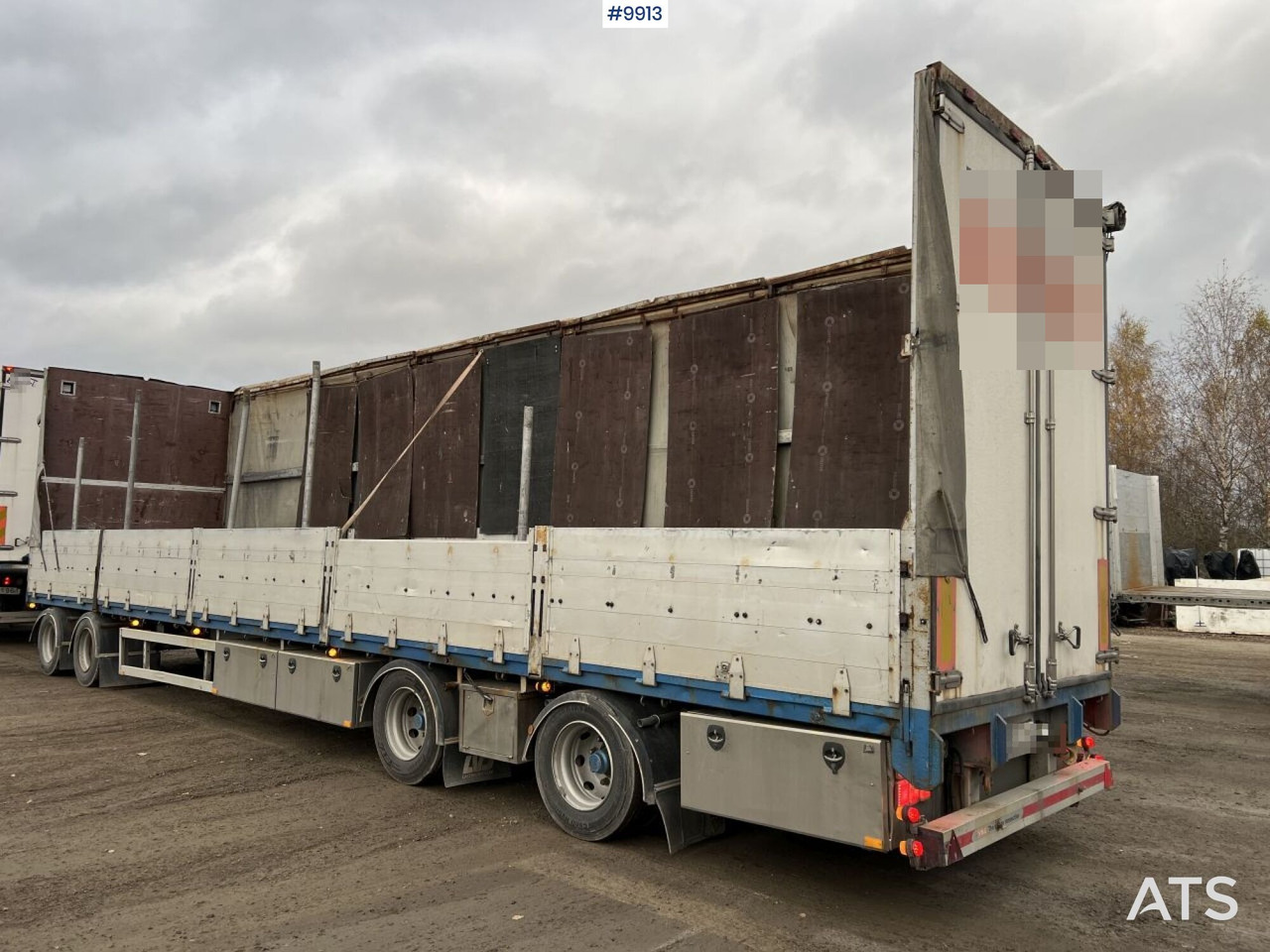 PARATOR SCV 18-20 Truck trailer with folding sides - Plato prikolica: slika 3 PARATOR SCV 18-20 Truck trailer with folding sides - Plato prikolica: slika 3