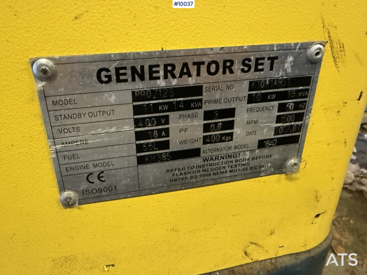 Power Plant Generator Set PRO Z12S - Set generatora: slika 4 Power Plant Generator Set PRO Z12S - Set generatora: slika 4