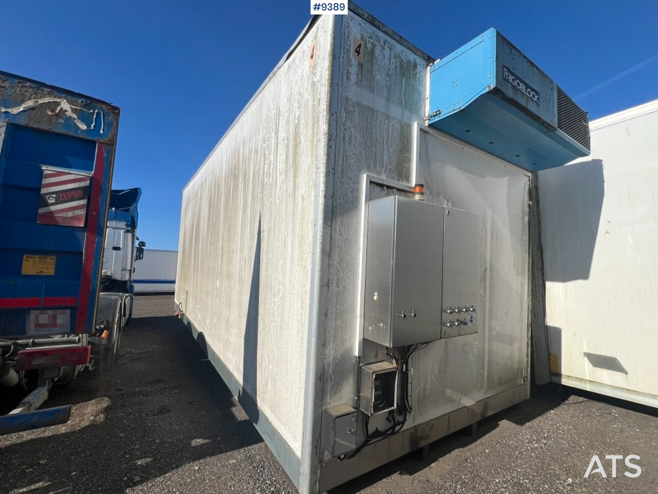 Refrigerated trailer box - Lagab - 6ton - Promenjivo telo frižidera: slika 1 Refrigerated trailer box - Lagab - 6ton - Promenjivo telo frižidera: slika 1