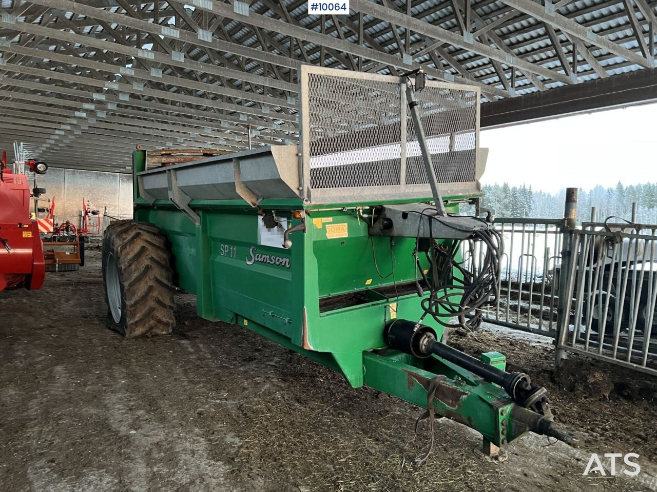 Samson SP11 Fertilizer Spreader - Rasipač prirodnog đubirva: slika 1 Samson SP11 Fertilizer Spreader - Rasipač prirodnog đubirva: slika 1