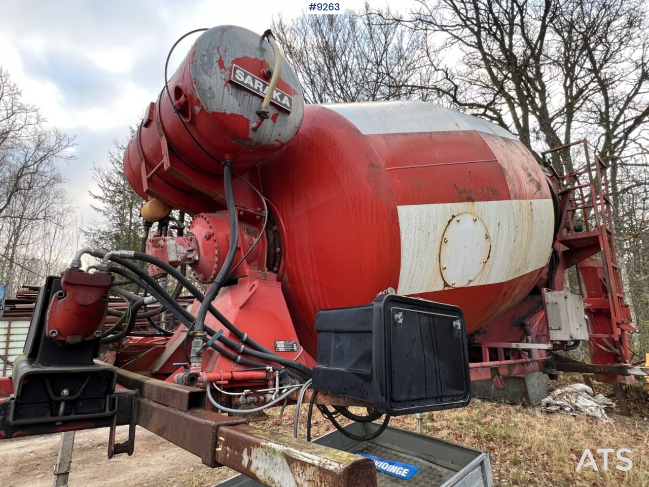 Saraka Concrete mixer - Bubanj za mikser: slika 2 Saraka Concrete mixer - Bubanj za mikser: slika 2