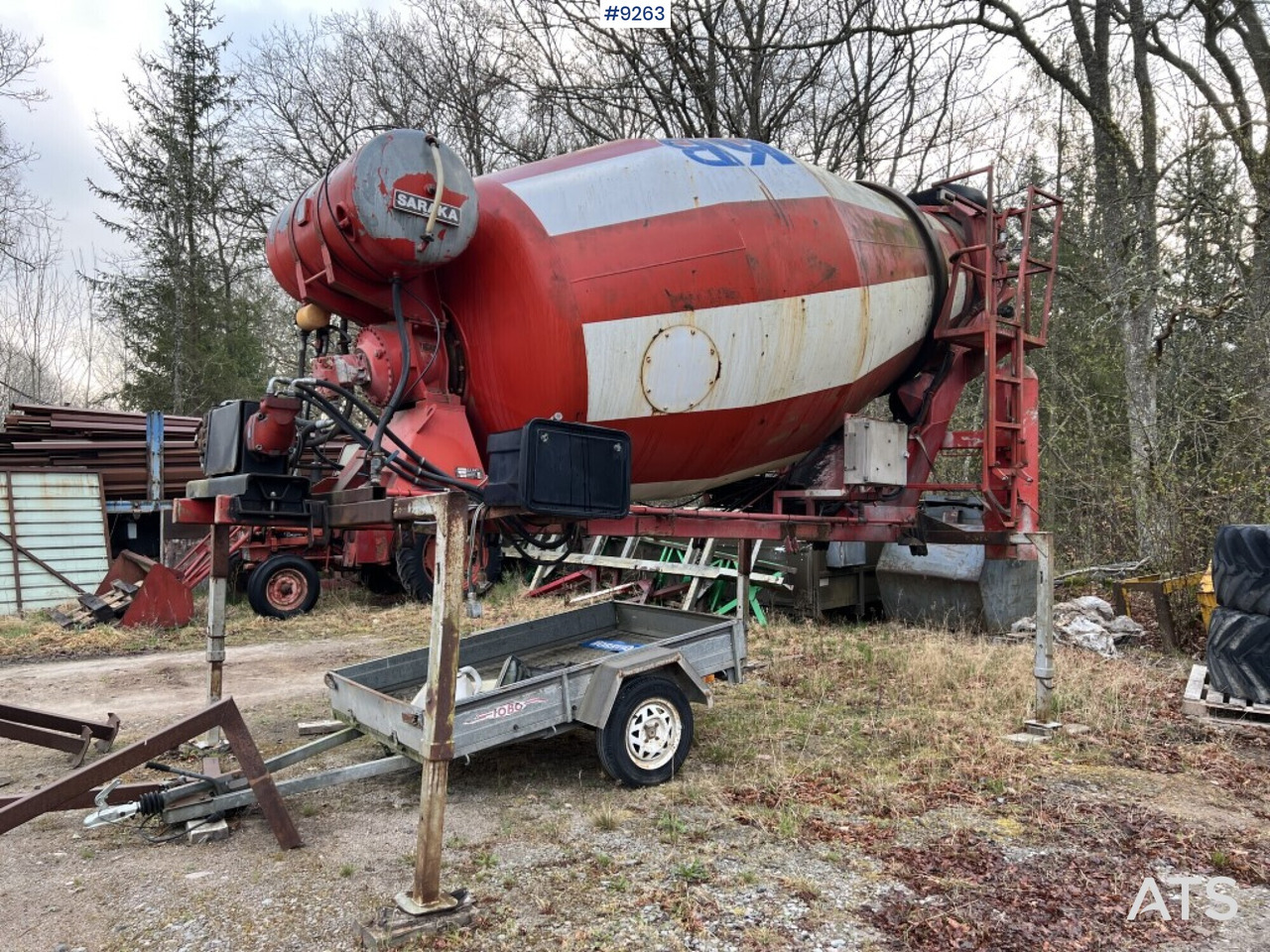 Saraka Concrete mixer - Bubanj za mikser: slika 1 Saraka Concrete mixer - Bubanj za mikser: slika 1
