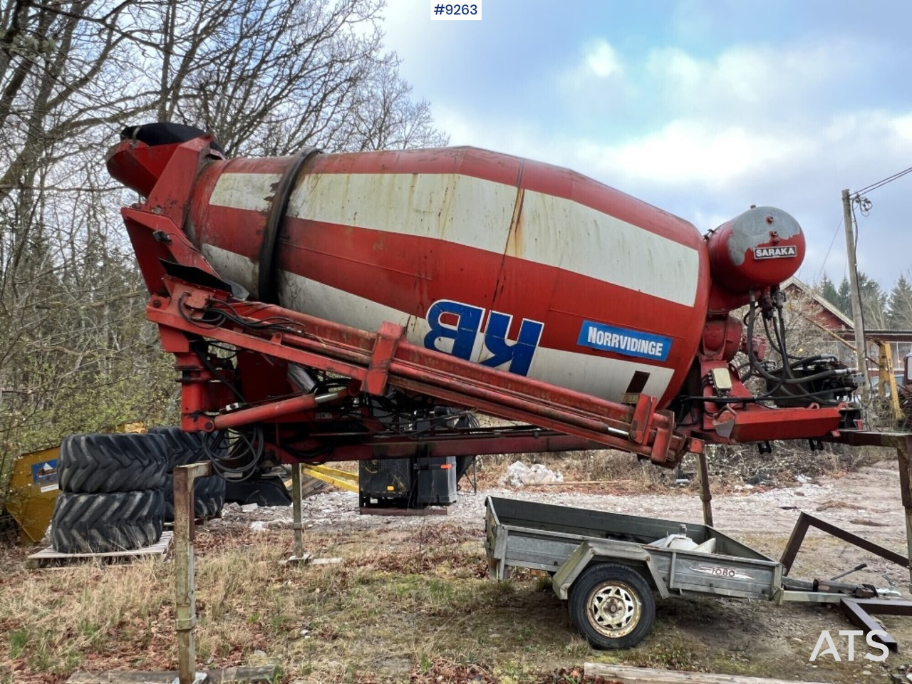 Saraka Concrete mixer - Bubanj za mikser: slika 4 Saraka Concrete mixer - Bubanj za mikser: slika 4