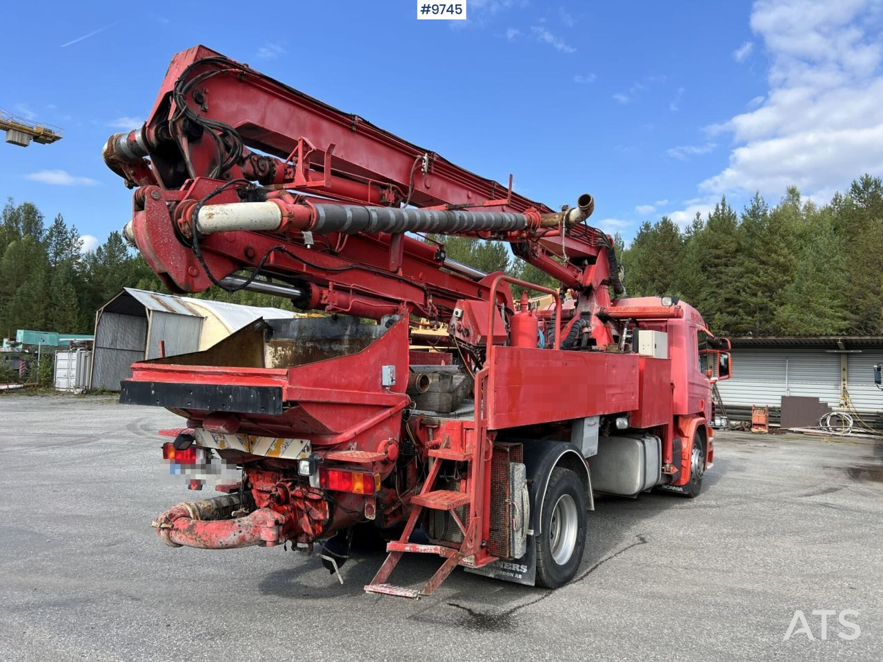 Scania P230 with Concrete pump - Auto pumpa za beton: slika 4 Scania P230 with Concrete pump - Auto pumpa za beton: slika 4